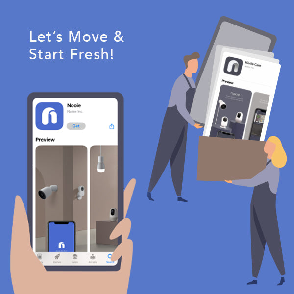 Start Fresh by Switching to the New Nooie App!