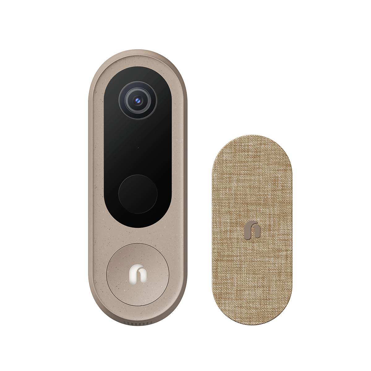 Nooie Babyphone avec caméra, animal domestique, caméra de surveillance IP  1080p, détection de mouvement et de bruit, vision nocturne, audio