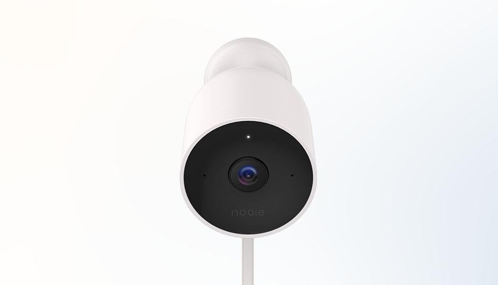 Nooie Babyphone avec caméra, animal domestique, caméra de surveillance IP  1080p, détection de mouvement et de bruit, vision nocturne, audio